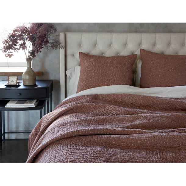 Matouk Sierra Percale Fitted Sheet & Reviews Perigold